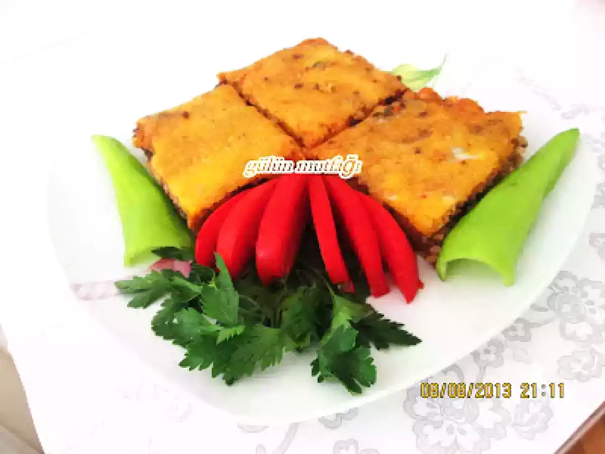Içli patates köftesi kızartma ve fırında - fotoğraf 2