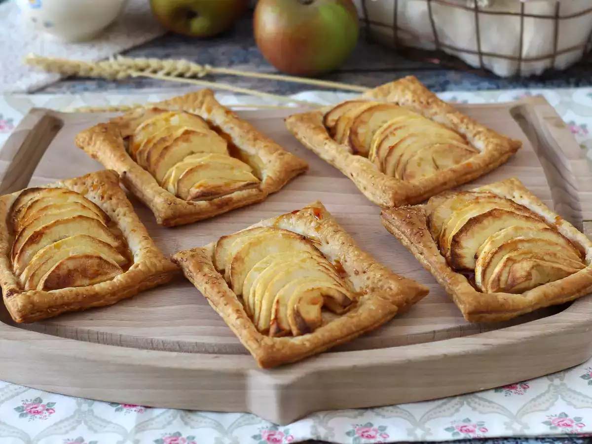 İnce elmalı tartlar - fotoğraf 2