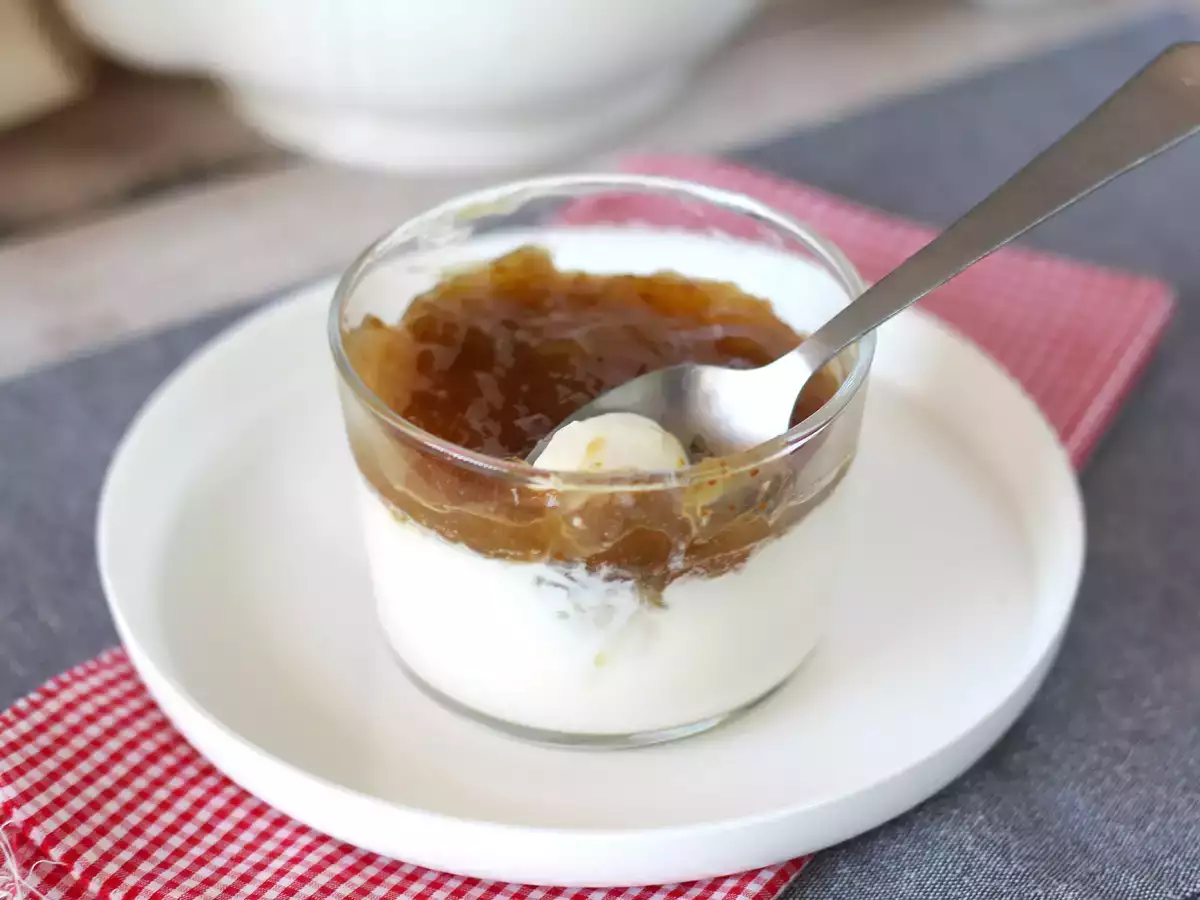 İncir soslu vanilyalı panna cotta - fotoğraf 3