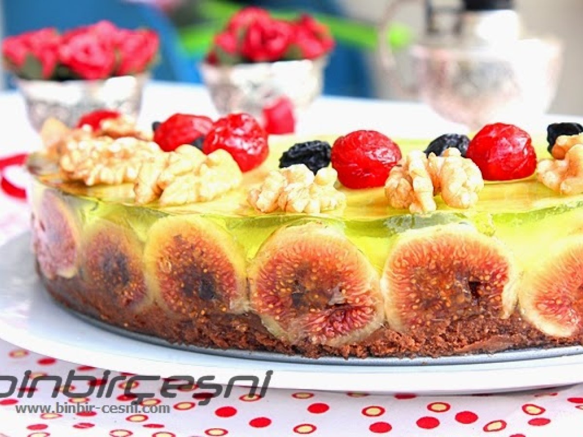 İncirli Jöleli Sonbahar Pastası