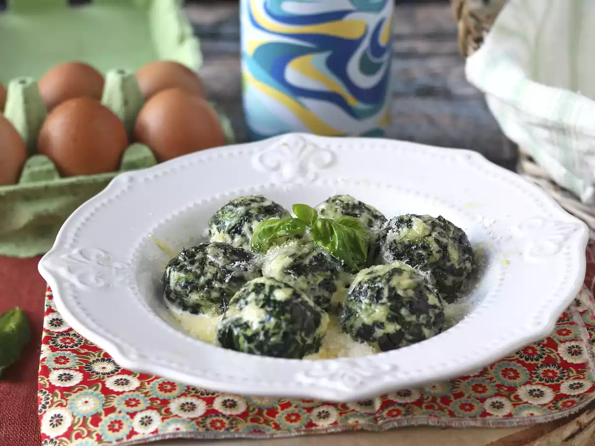 Ispanak ve ricotta malfatti, kolay, yoğurmasız ev yapımı makarna tarifi