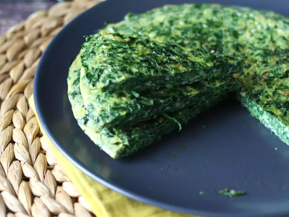 Ispanaklı frittata: Kolay ve lezzetli vejetaryen ana yemek - fotoğraf 6