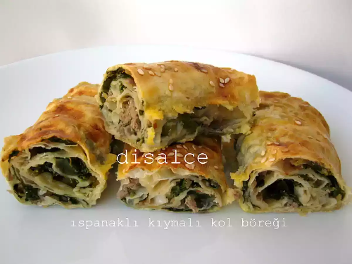 ISPANAKLI KIYMALI KOL BÖREĞİ - fotoğraf 2