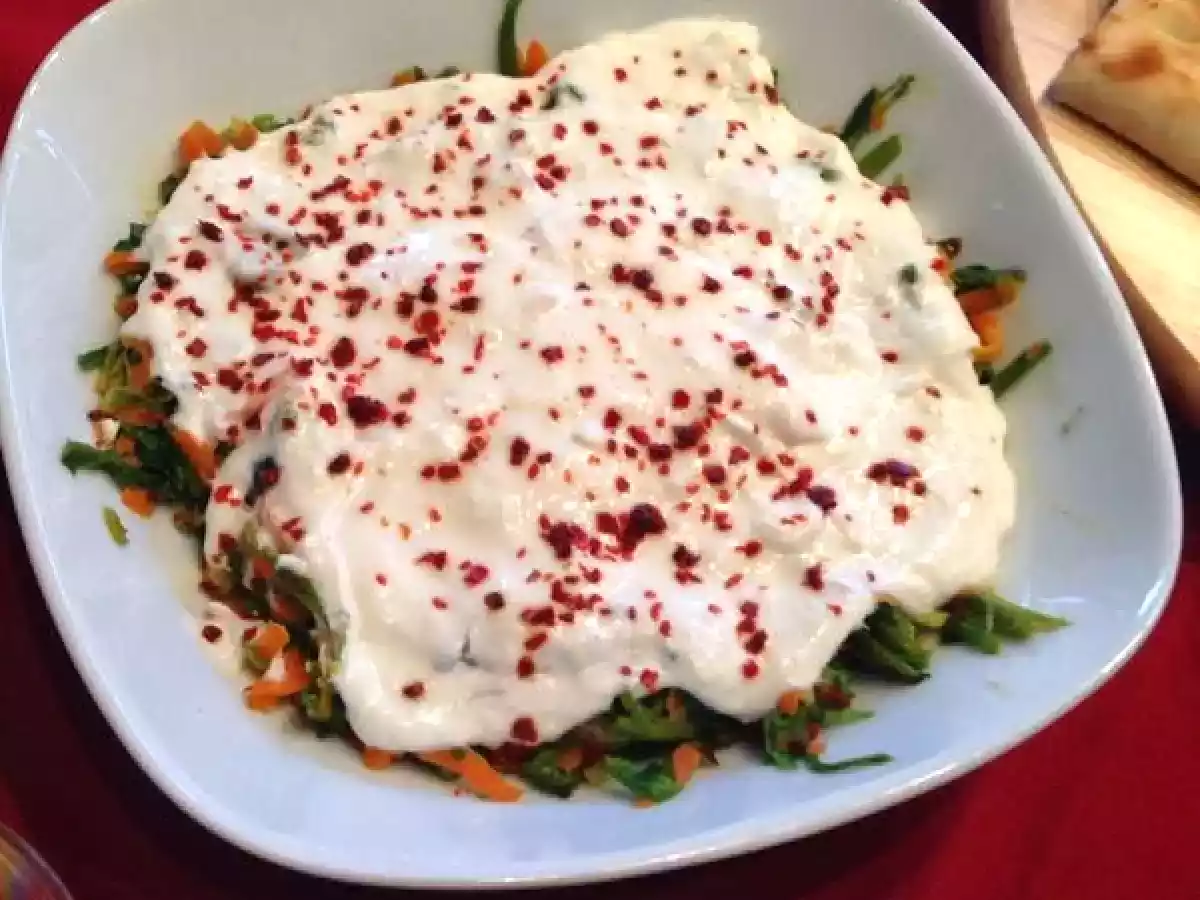 Ispanaklı meze