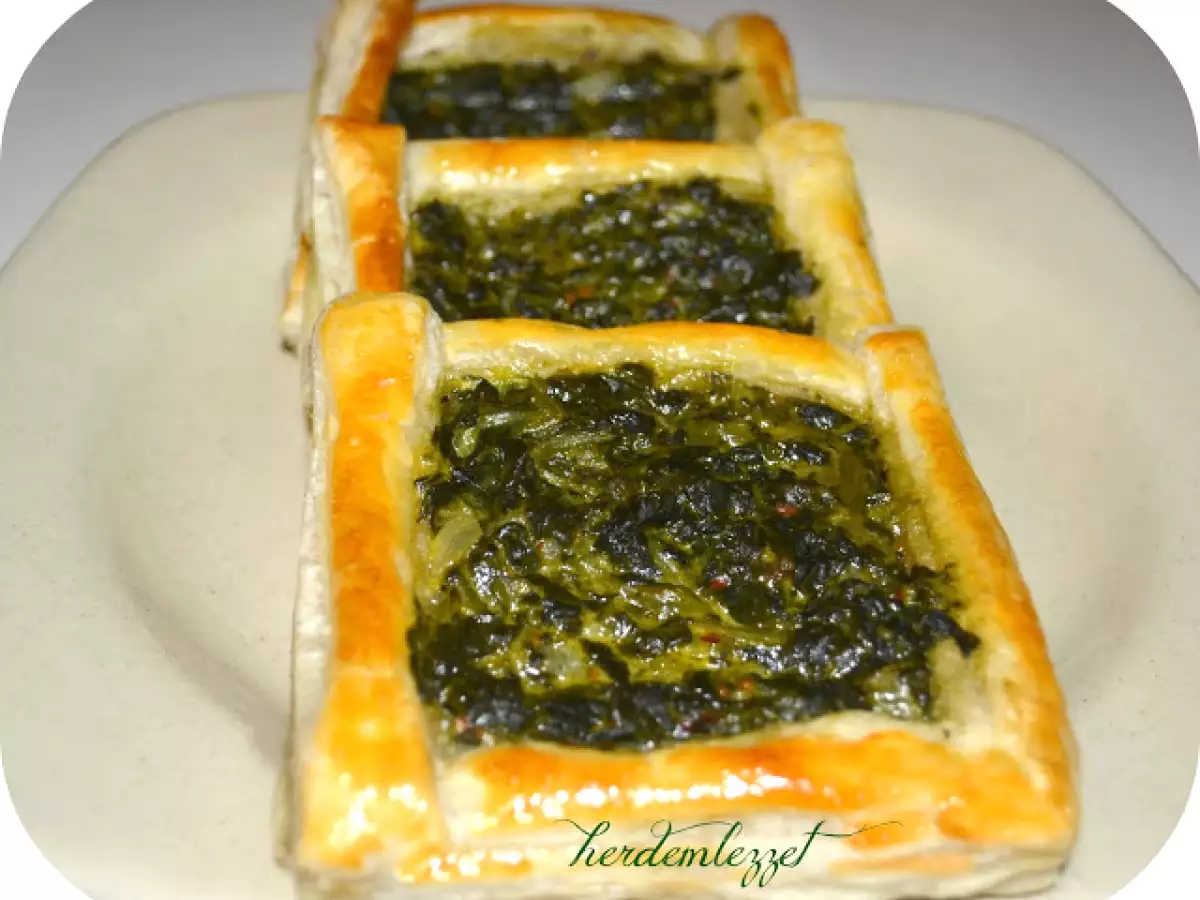 Ispanaklı Milföy Böreği - fotoğraf 2