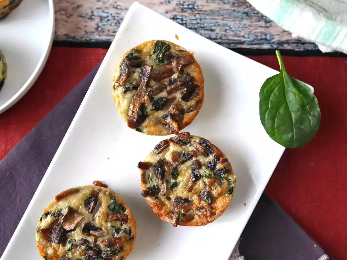 Ispanaklı ve mantarlı börek - fotoğraf 3