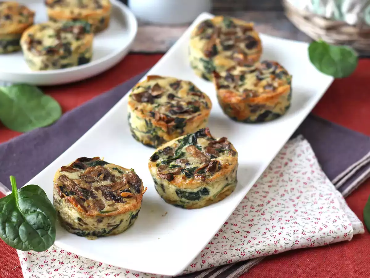 Ispanaklı ve mantarlı börek - fotoğraf 5