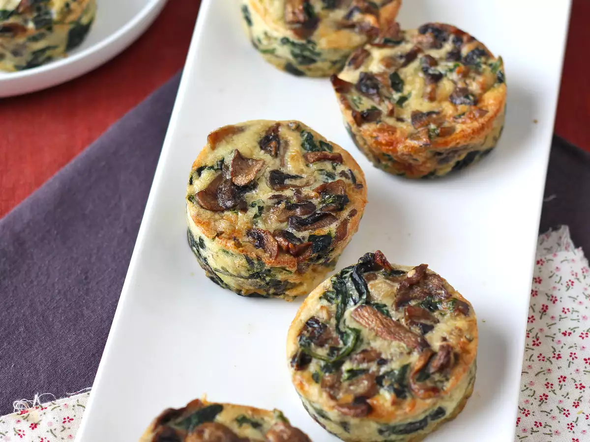 Ispanaklı ve mantarlı börek - fotoğraf 6