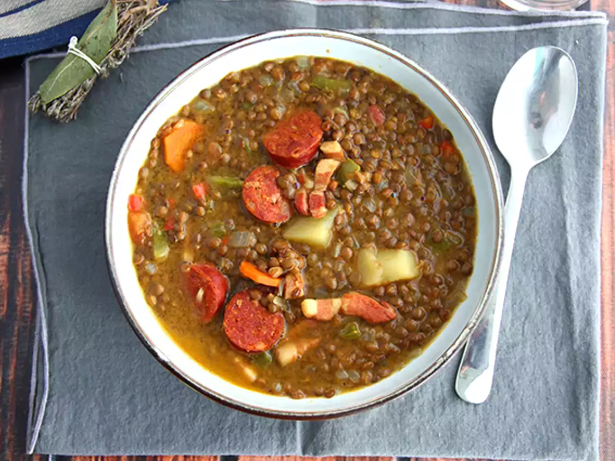 İspanyol usulü mercimek - fotoğraf 2