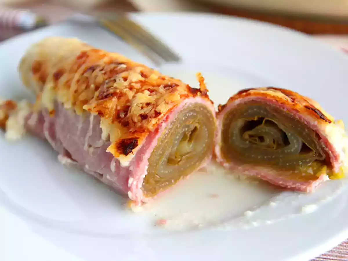 Jambonlu endives au gratin