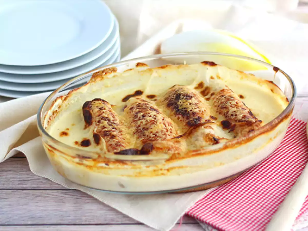 Jambonlu endives au gratin - fotoğraf 2