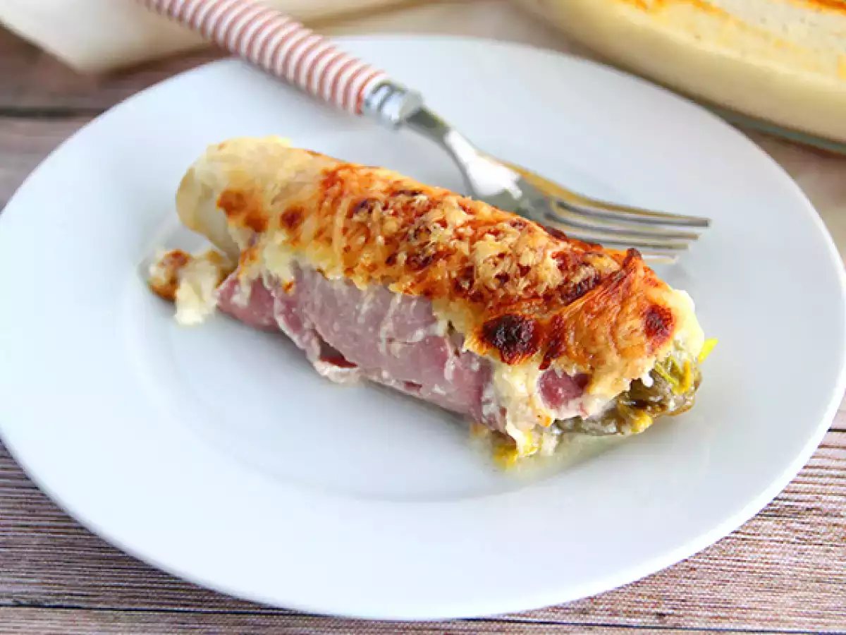Jambonlu endives au gratin - fotoğraf 3
