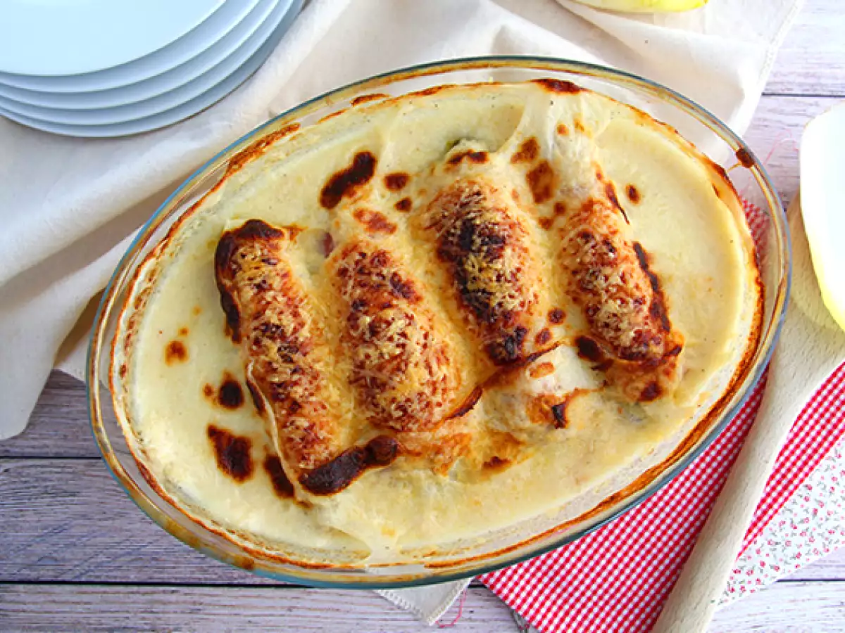 Jambonlu endives au gratin - fotoğraf 4