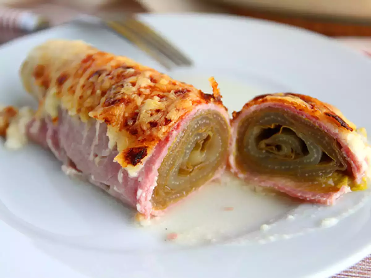 Jambonlu Hindiba Graten