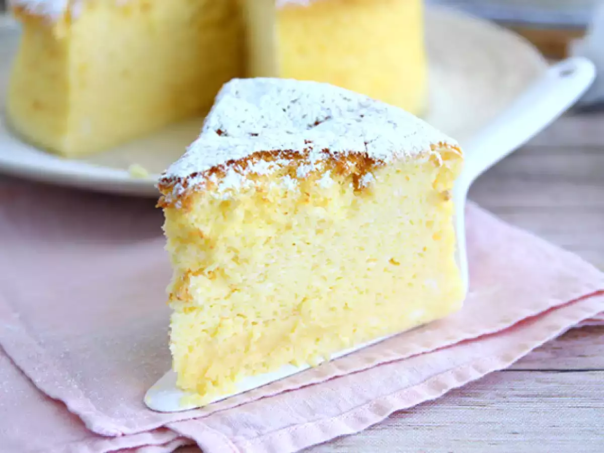 Japon cheesecake (hafif ve havadar) - fotoğraf 4