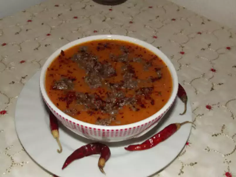 Kıymalı Tarhana Çorbası & Tarhana Çorbası, fotoğraf 1