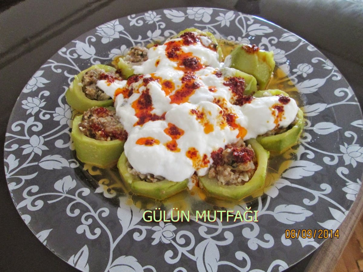 Kabak dolması böyle çok lezzetli (Katıklı dolma bitlis yöresi)