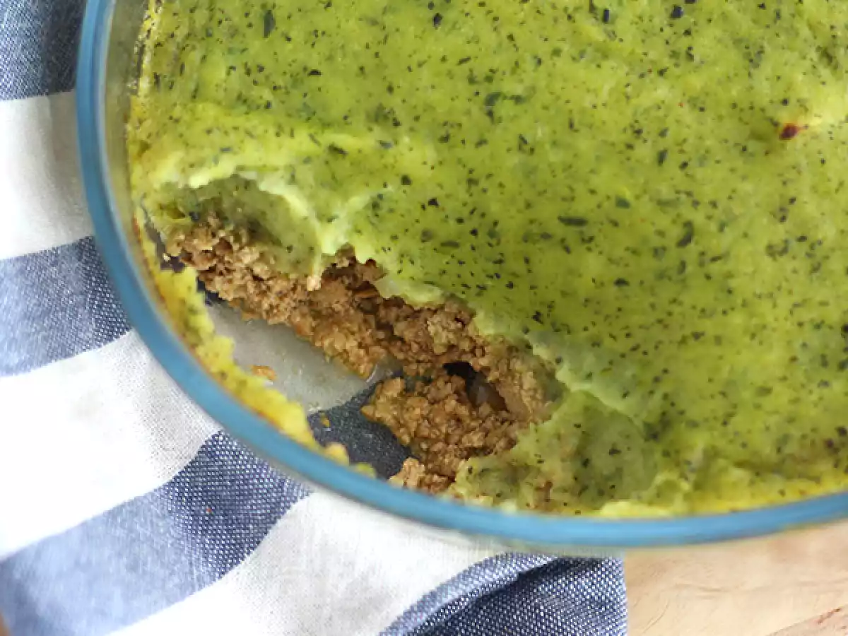Kabak ve tofu ile vegan çoban böreği - fotoğraf 2