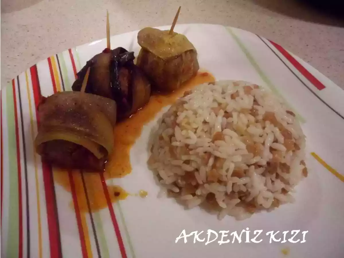 Kabaklı islim kebap