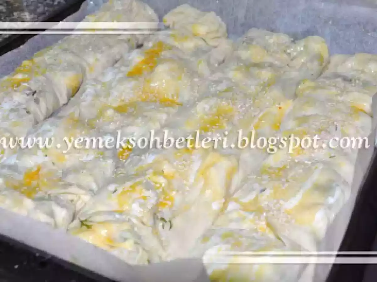 Kabaklı peynirli açma börek... - fotoğraf 3