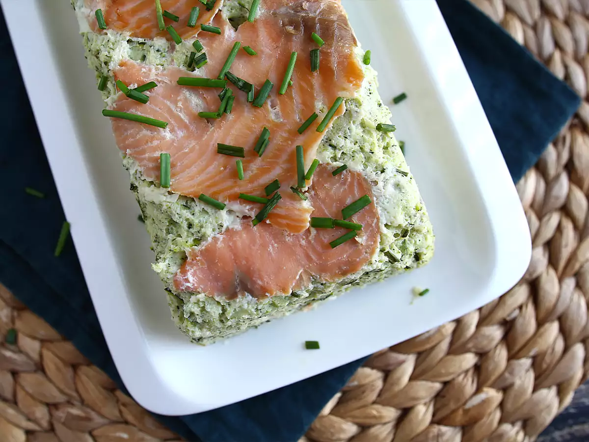 Kabaklı ve Füme Somonlu Terrine