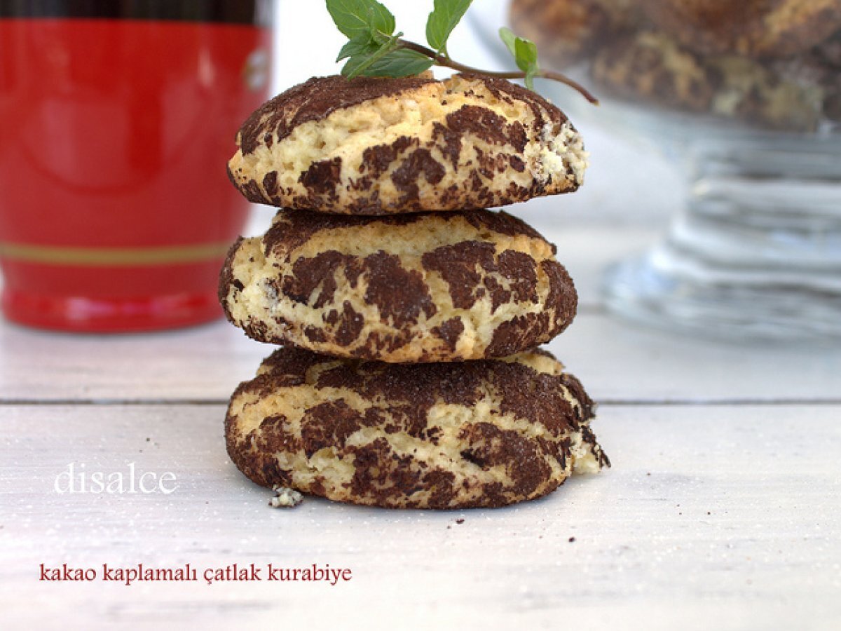 KAKAO KAPLAMALI SADE ÇATLAK KURABİYE