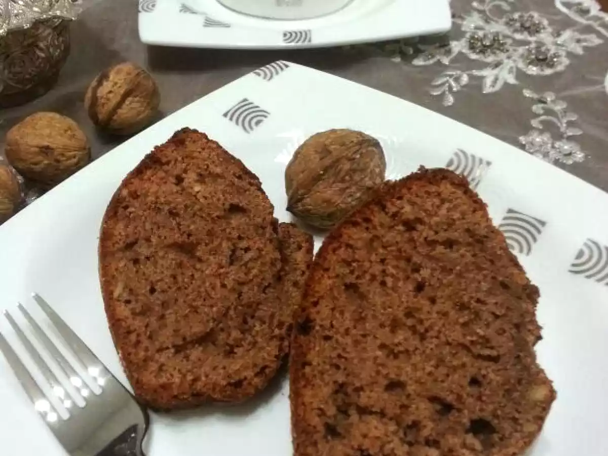 Kakaolu Cevizli Kek