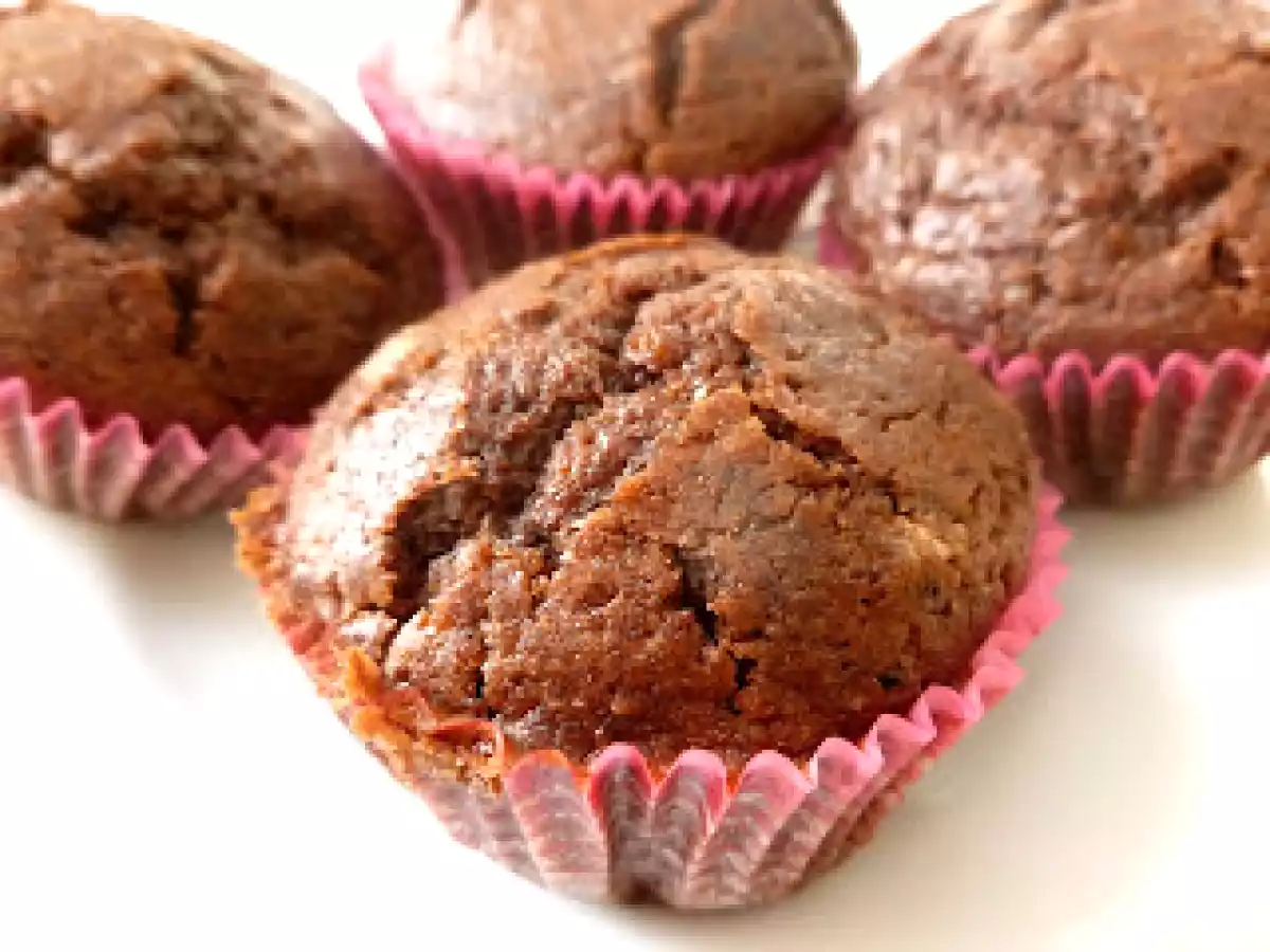 Kakaolu vegan muffin (vegan topkek)