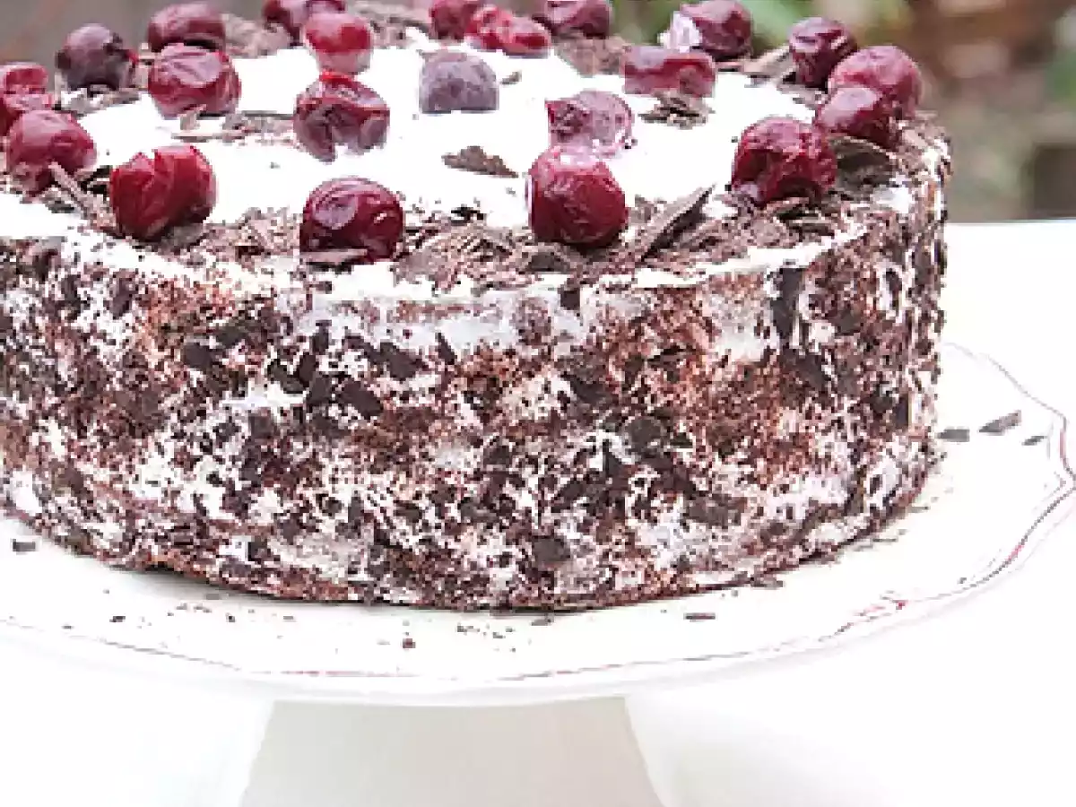 Kara Orman Pastası / Black Forest / Schwarzwälder Kirschtorte