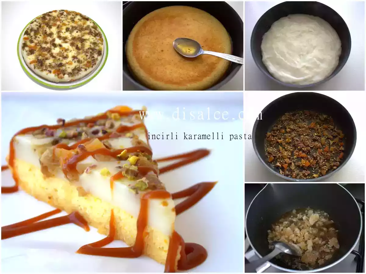 KARAMELLİ İNCİRLİ PASTA - fotoğraf 2