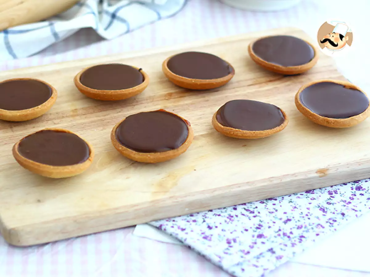 Karamelli ve çikolatalı tartöletler - fotoğraf 2