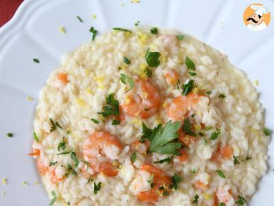 Karides ve limonlu risotto, zarif ve kolay bir ilk yemek - fotoğraf 4