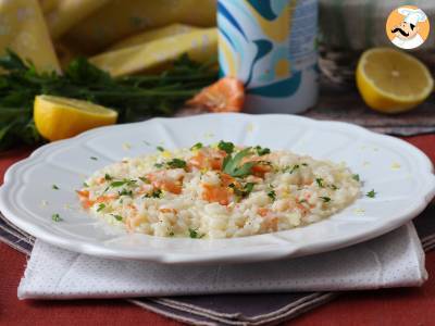 Karides ve limonlu risotto, zarif ve kolay bir ilk yemek - fotoğraf 5