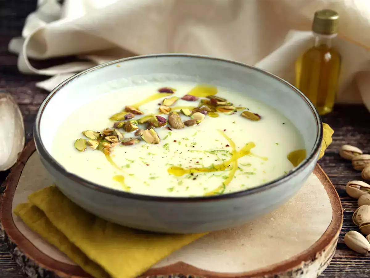 Karnabahar ve Antep fıstığı kreması - fotoğraf 3