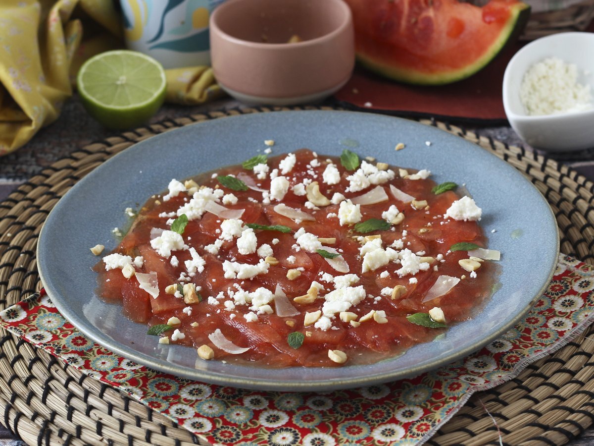 Karpuz Carpaccio: Ferahlatıcı yaz başlangıcı