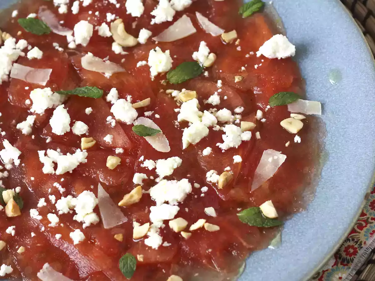 Karpuz Carpaccio: Ferahlatıcı yaz başlangıcı - fotoğraf 3