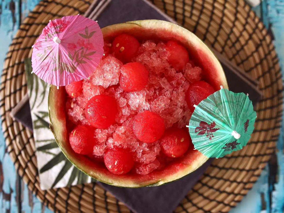 Karpuz frosé: roze ile süper ferahlatıcı granita kokteyli! - fotoğraf 4