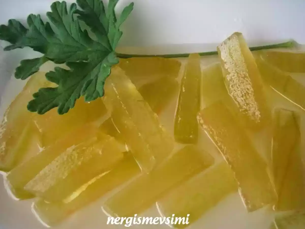 KARPUZ KABUĞUNDAN REÇEL YAPMAK - fotoğraf 3