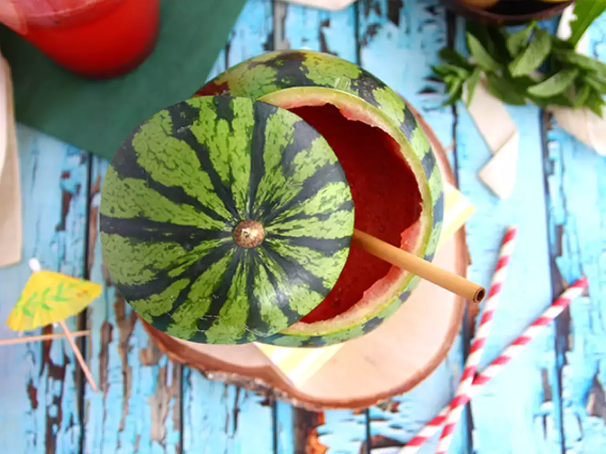 Karpuzlu cin kokteyli - fotoğraf 2