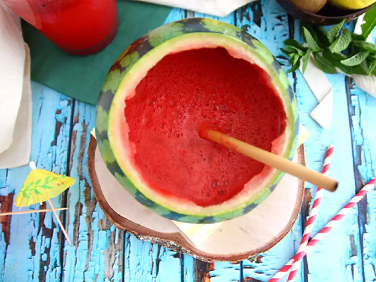 Karpuzlu cin kokteyli - fotoğraf 5