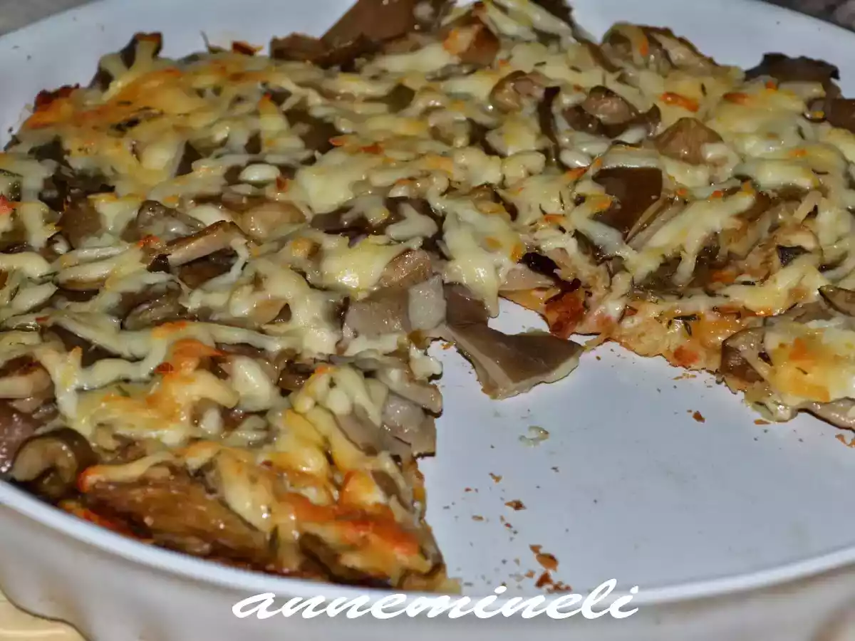 KAYIN MANTARLI PİZZA - fotoğraf 2