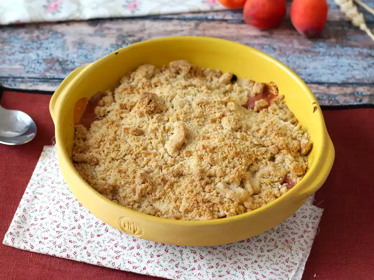 Kayısılı crumble - fotoğraf 2