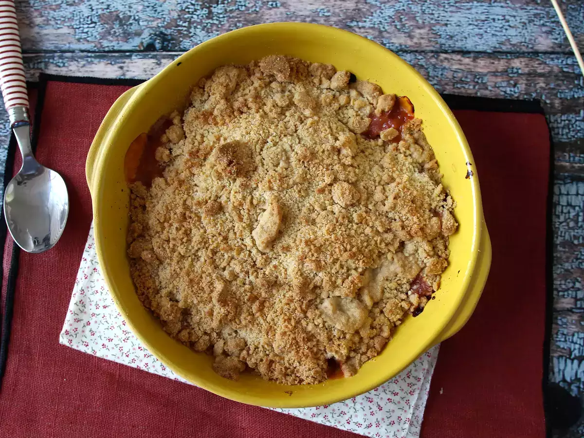 Kayısılı crumble - fotoğraf 4