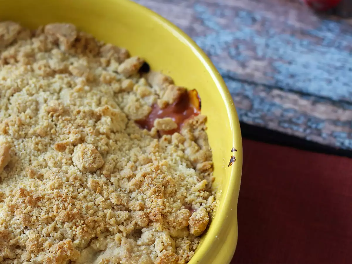Kayısılı crumble - fotoğraf 5