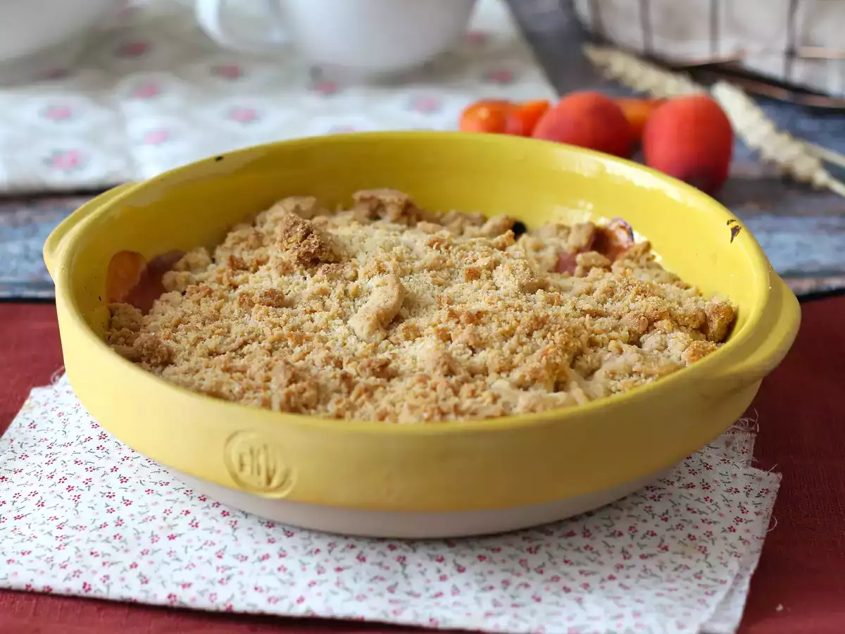 Kayısılı crumble - fotoğraf 6