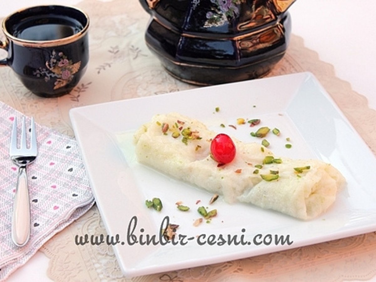 Kaymaklı Güllaç Sarması / Ramazan 6. gün