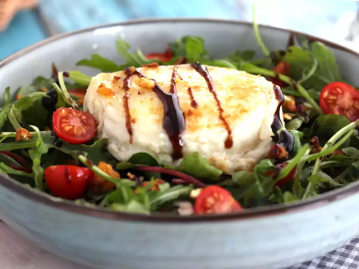 Keçi peynirli salata - fotoğraf 3