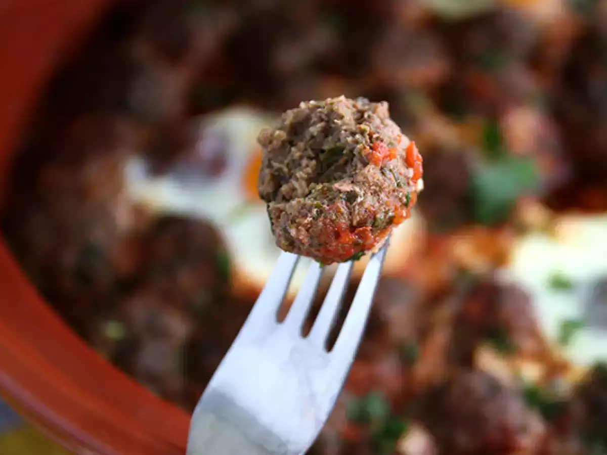 Kefta Tajine (baharatlı ve otlu kıyma köfte) - fotoğraf 4