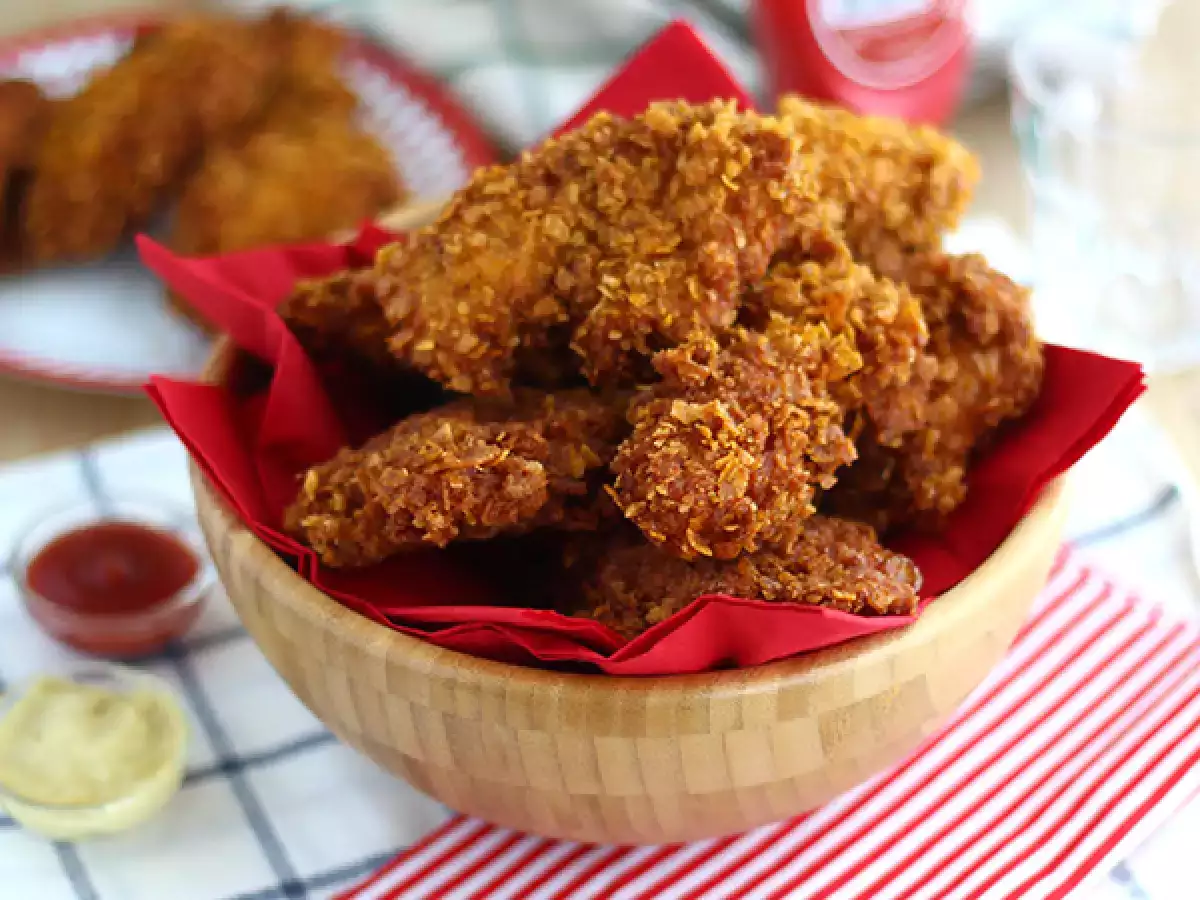 KFC usulü çıtır tavuk bonfileleri - fotoğraf 2