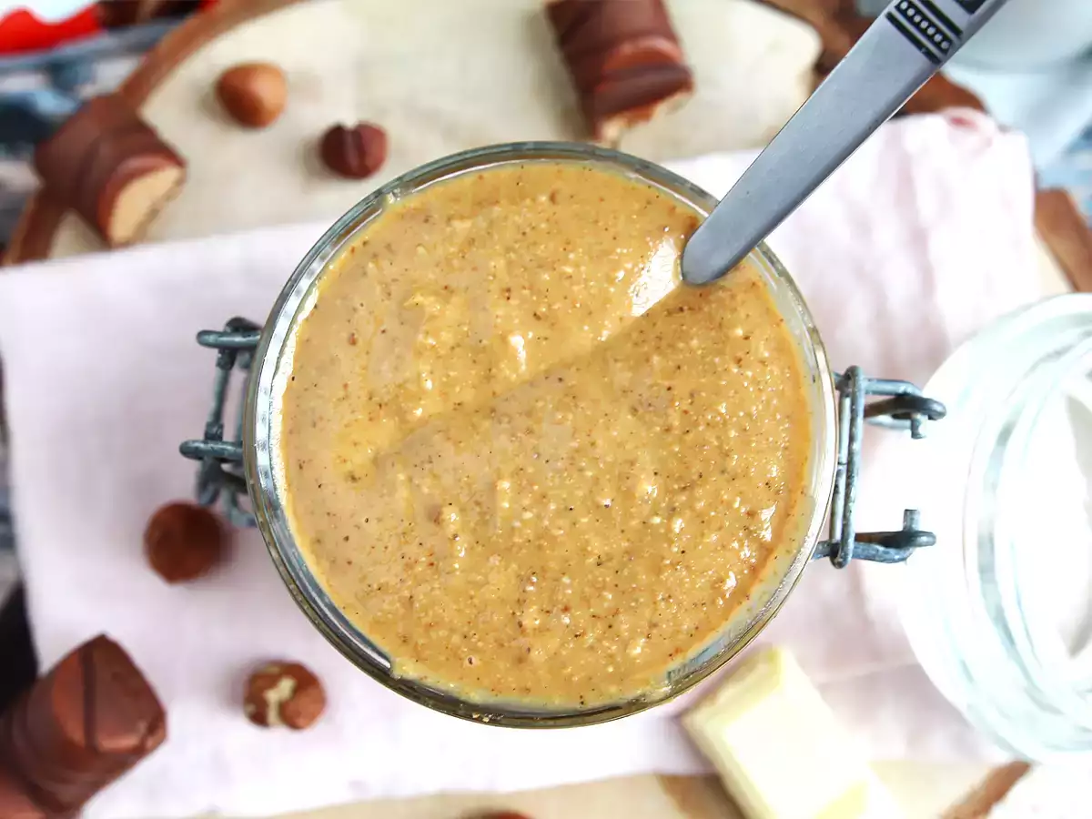 Kinder Bueno aroma sürme - sadece 2 malzeme - fotoğraf 2